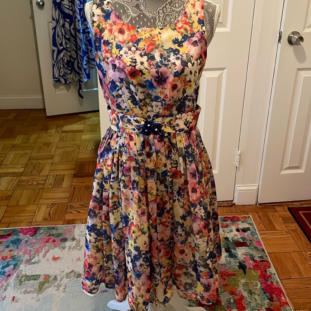 Louche London Floral Dress Size Medium